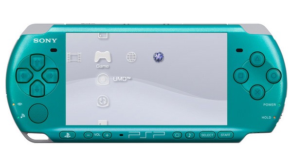 PSP-3000 再添新色- 青瓷绿