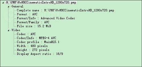1280P超全高清 艾诺实测PMP视频格式