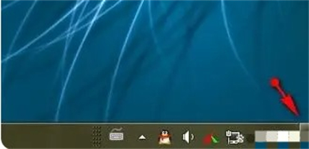 windows7显示桌面按钮在哪 windows7显示桌面按钮在哪位置介绍