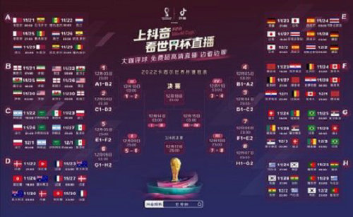 抖音世界杯专题页上线 用户免费看4K赛事直播、参与活动
