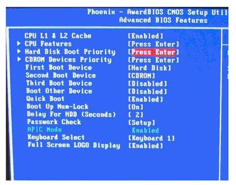 AwardBIOS主板如何设置u盘启动